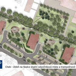 Cheb: Zeleň na Skalce doplní odpočinková místa a trampolínové centrum (TV Západ)