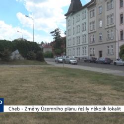 Cheb: Změny Územního plánu řešily několik lokalit (TV Západ)