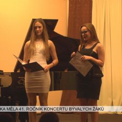 Cheb: ZUŠka měla 41. ročník koncertu bývalých žáků (TV Západ)