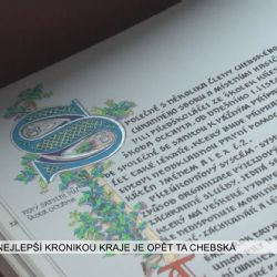 Chodov: Nejlepší kronikou kraje je opět chebská (TV Západ)
