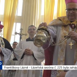 Františkovy Lázně: Lázeňská sezóna č. 225 byla zahájena (TV Západ)