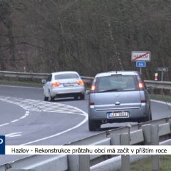 Hazlov: Rekonstrukce průtahu obcí má začít v příštím roce (TV Západ)