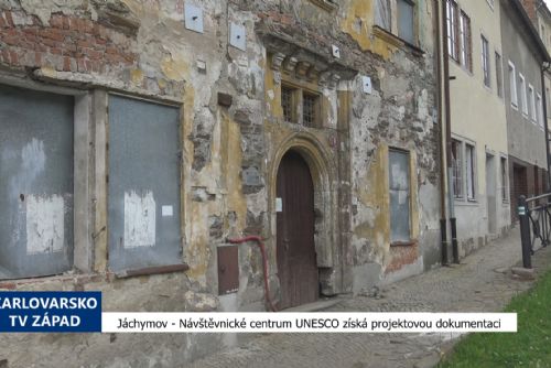 Foto: Jáchymov: Návštěvnické centrum UNESCO získá projektovou dokumentaci (TV Západ)