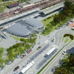 Karlovy Vary - Jak se vám líbí studie prostoru u horního nádraží?