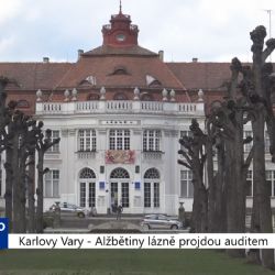 Karlovy Vary: Alžbětiny lázně projdou auditem (TV Západ)