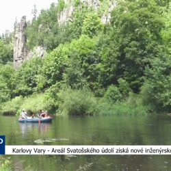 Karlovy Vary: Areál Svatošského údolí získá nové inženýrské sítě (TV Západ)