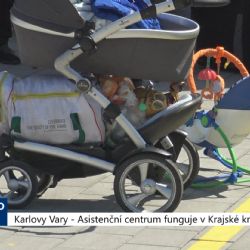 Karlovy Vary: Asistenční centrum funguje v Krajské knihovně (TV Západ)