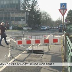Karlovy Vary: Do oprav mostů půjde více peněz (TV Západ)