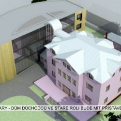 Karlovy Vary: Dům důchodců ve Staré Roli bude mít přístavbu (TV Západ)