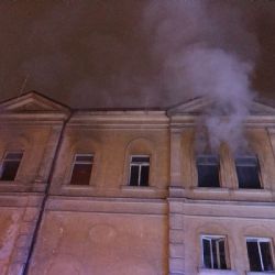 Karlovy Vary: Hořela bývalá tělocvična