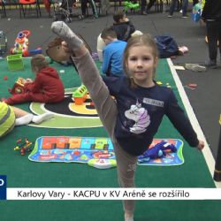 Karlovy Vary: KACPU v KV Aréně se rozšířilo (TV Západ)