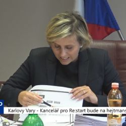 Karlovy Vary: Kancelář pro Re:start bude na hejtmanství (TV Západ)