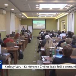 Karlovy Vary: Konference Živého kraje řešila cestovní ruch (TV Západ)
