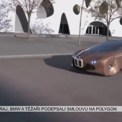 Karlovy Vary: Kraj, BMW a těžaři podepsali smlouvu na polygon (TV Západ)