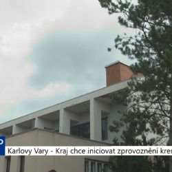Karlovy Vary: Kraj chce iniciovat zprovoznění krematoria (TV Západ)
