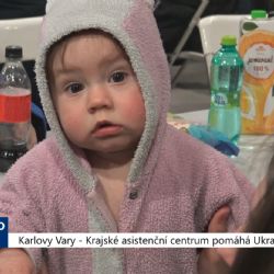 Karlovy Vary: Krajské asistenční centrum pomáhá Ukrajincům (TV Západ)