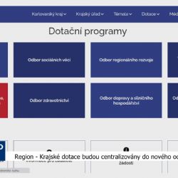 Karlovy Vary: Krajské dotace budou centralizovány do nového oddělení (TV Západ)
