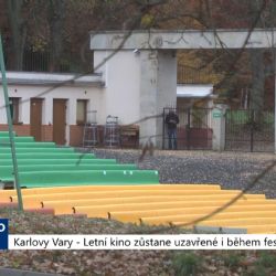 Karlovy Vary: Letní kino zůstane uzavřené i během festivalu (TV Západ)