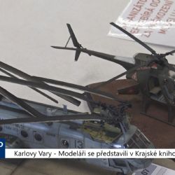 Karlovy Vary: Modeláři se představili v Krajské knihovně (TV Západ)