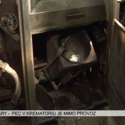 Karlovy Vary: Pec v krematoriu je mimo provoz (TV Západ)