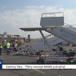 Karlovy Vary: Plány rozvoje letiště pokračují (TV Západ)