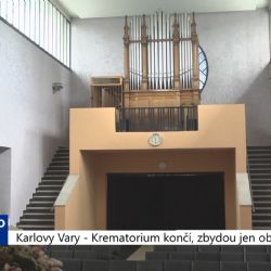 Karlovy Vary: Provoz krematoria skončí, zbydou jen obřady (TV Západ)