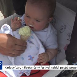 Karlovy Vary: Roztančený festival nabídl pestrý program (TV Západ)