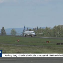 Karlovy Vary: Studie zhodnotila plánované investice do letiště (TV Západ)