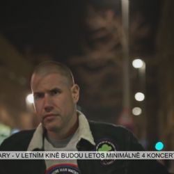 Karlovy Vary: V letním kině budou letos minimálně 4 koncerty (TV Západ)