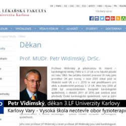 Karlovy Vary: Vysoká škola neotevře obor fyzioterapie (TV Západ)