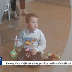 Karlovy Vary: Výtěžek sbírky pomůže malému Ondráškovi (TV Západ)