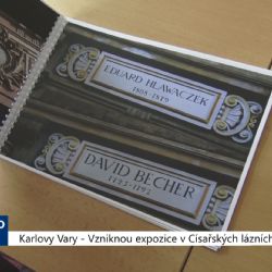 Karlovy Vary: Vzniknou expozice v Císařských lázních (TV Západ)