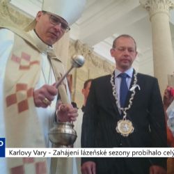 Karlovy Vary: Zahájení lázeňské sezóny probíhalo celý víkend (TV Západ)