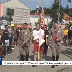 Kraslice: Jarmark č. 55 oslavil výročí Sokola a nabídl pestrý program (TV Západ)