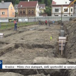 Kraslice: Město chce skatepark, další sportoviště se opravují (TV Západ)