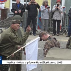Kraslice: Město si připomnělo události z roku 1945 (TV Západ)
