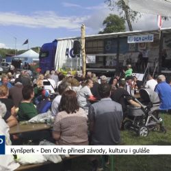 Kynšperk: Den Ohře přinesl závody, kulturu i vodácké guláše (TV Západ)	