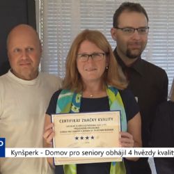 Kynšperk: Domov pro seniory obhájil 4 hvězdy (TV Západ)
