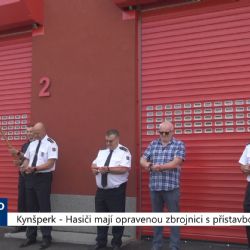 Kynšperk: Hasiči mají opravenou zbrojnici s přístavbou (TV Západ)