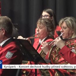 Kynšperk: Koncert dechové hudby přinesl světovou premiéru (TV Západ)