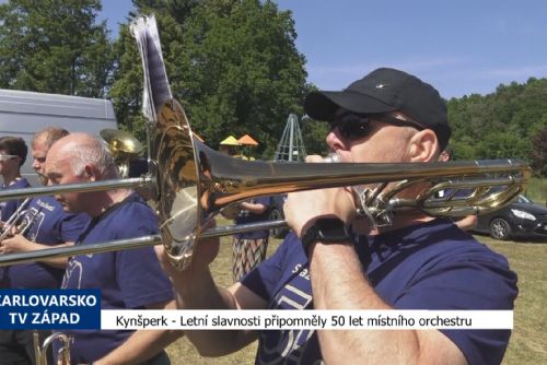 Foto: Kynšperk: Letní slavnosti připomněly 50 let místního orchestru (TV Západ)