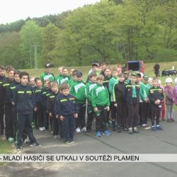 Kynšperk: Mladí hasiči se utkali v soutěži Plamen (TV Západ)