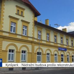 Kynšperk: Nádražní budova prošla rekonstrukcí (TV Západ)