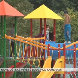 Kynšperk: Nové dětské hřiště bude pod kamerami (TV Západ)