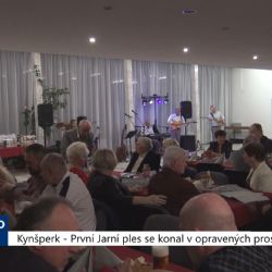 Kynšperk: První Jarní ples se konal v opravených prostorách (TV Západ)