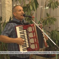 Kynšperk: Setkání s německou delegací zakončil program ve středisku (TV Západ)