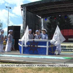 Kynšperk: Slavnosti města nabídly hudbu, tanec i zábavu (TV Západ)