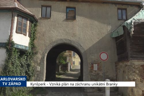 Foto: Kynšperk: Vzniká plán na záchranu unikátní Branky (TV Západ)
