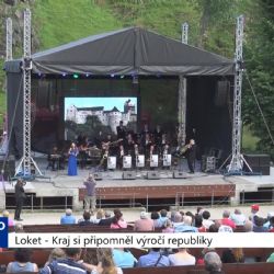 Loket: Kraj si připomněl výročí republiky (TV Západ)