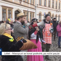 Loket: Masopust se konal podruhé, po roční pauze (TV Západ)